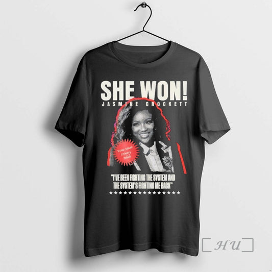 She Won Jasmine Crockett