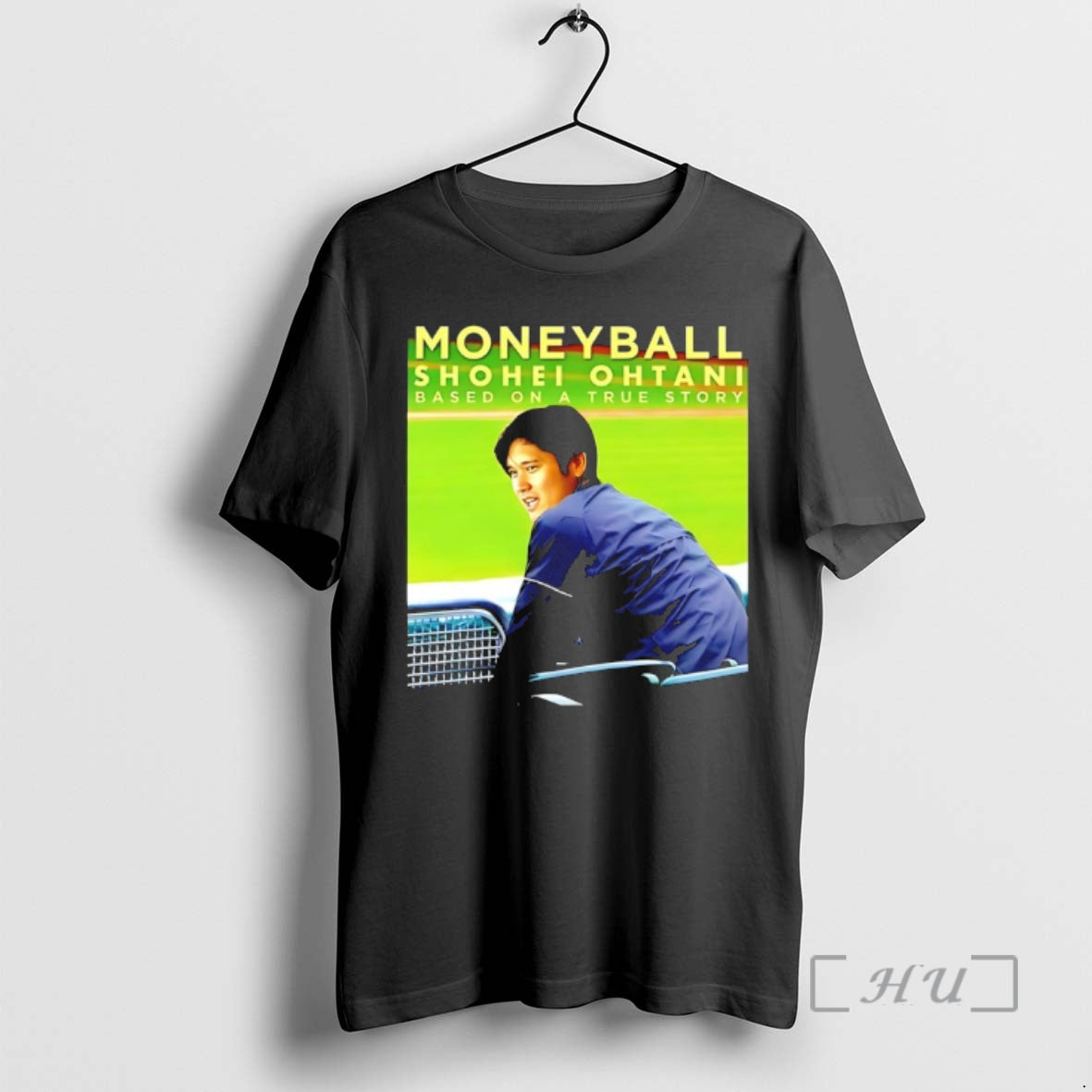 Officials Shohei Ohtani Based On A True Story Buck Moneyball T-Shirts, Hoodie, Sweatshirt | AU18TeeNovaLab.com