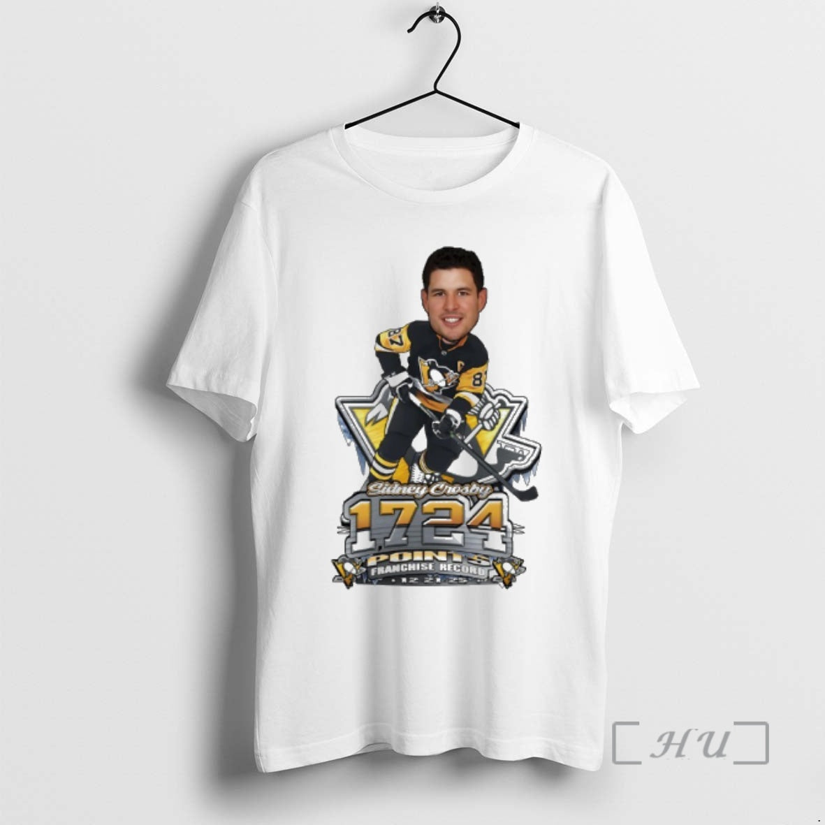 Officials Sidney Crosby Pittsburgh Penguins Most Career Points In Franchise History Premium T Shirts Sweater Hoodie,...
