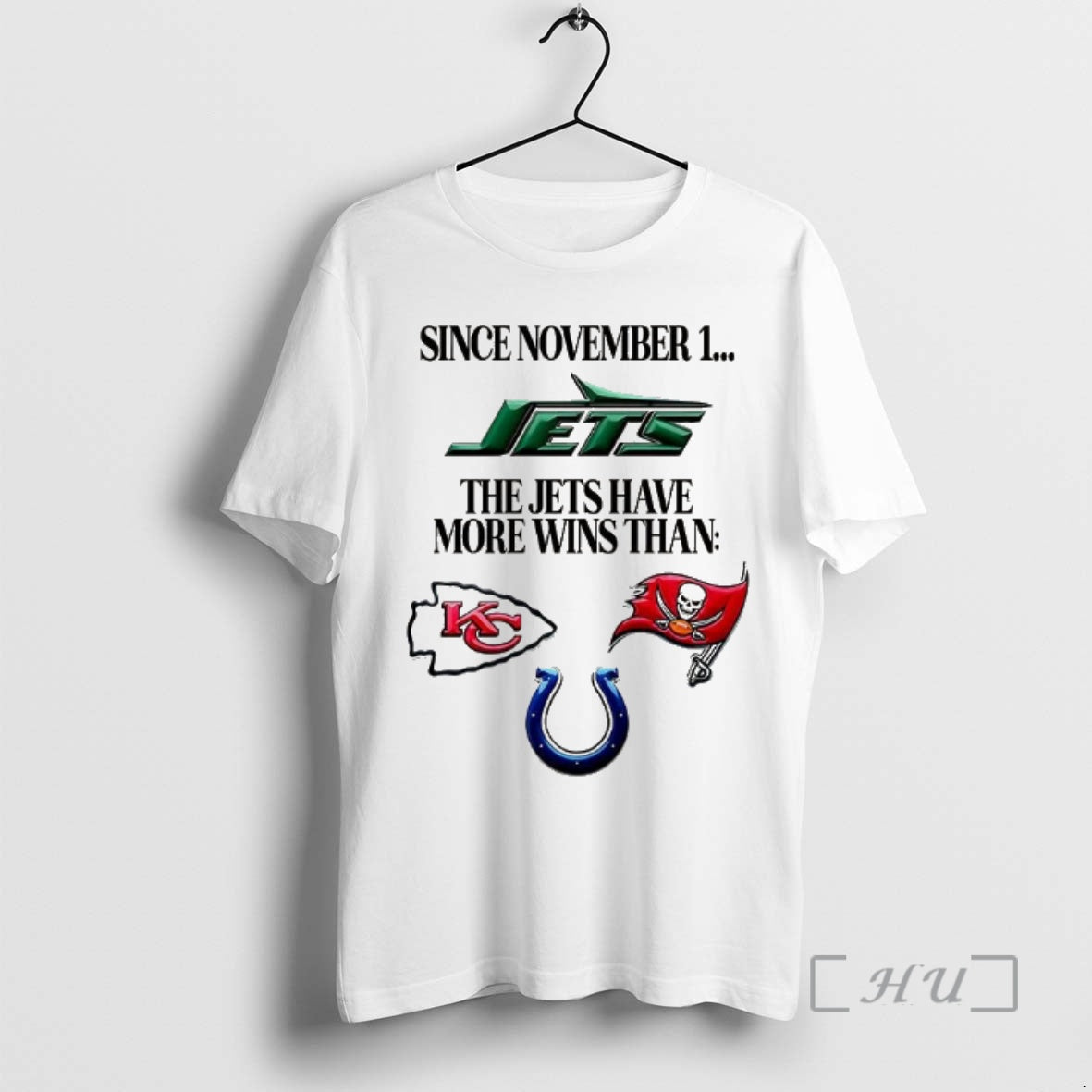 Officials Since November 1 The New York Jets Have More Wins Than Premium T Shirts Hoodie, Sweatshirt | AU18TeeNovaLab.com
