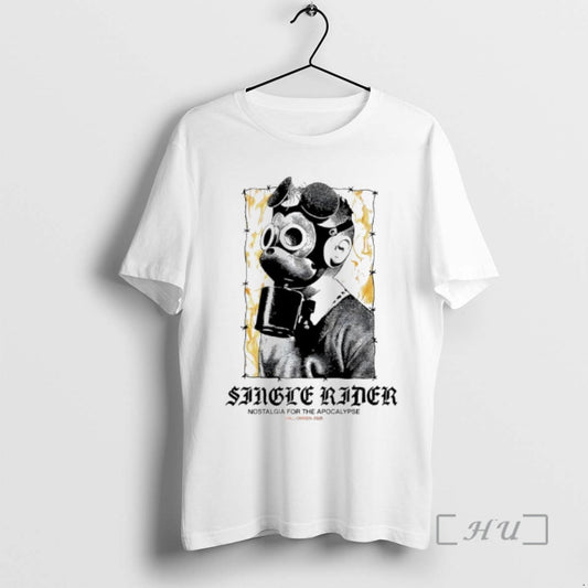 Officials Single Rider Nostalgia For The Apocalypse Halloween 2025 Graphic T-Shirts, Hoodie, Sweatshirt | AU18TeeNovaLab.com