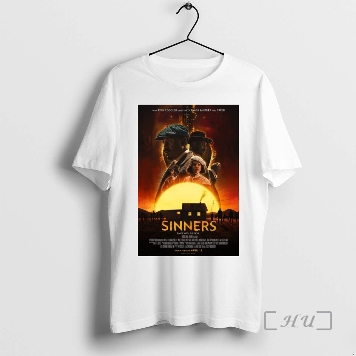 Officials Sinners Dance With The Devil Only In Theaters April 18 2026 Premium T Shirts Hoodie, Sweatshirt