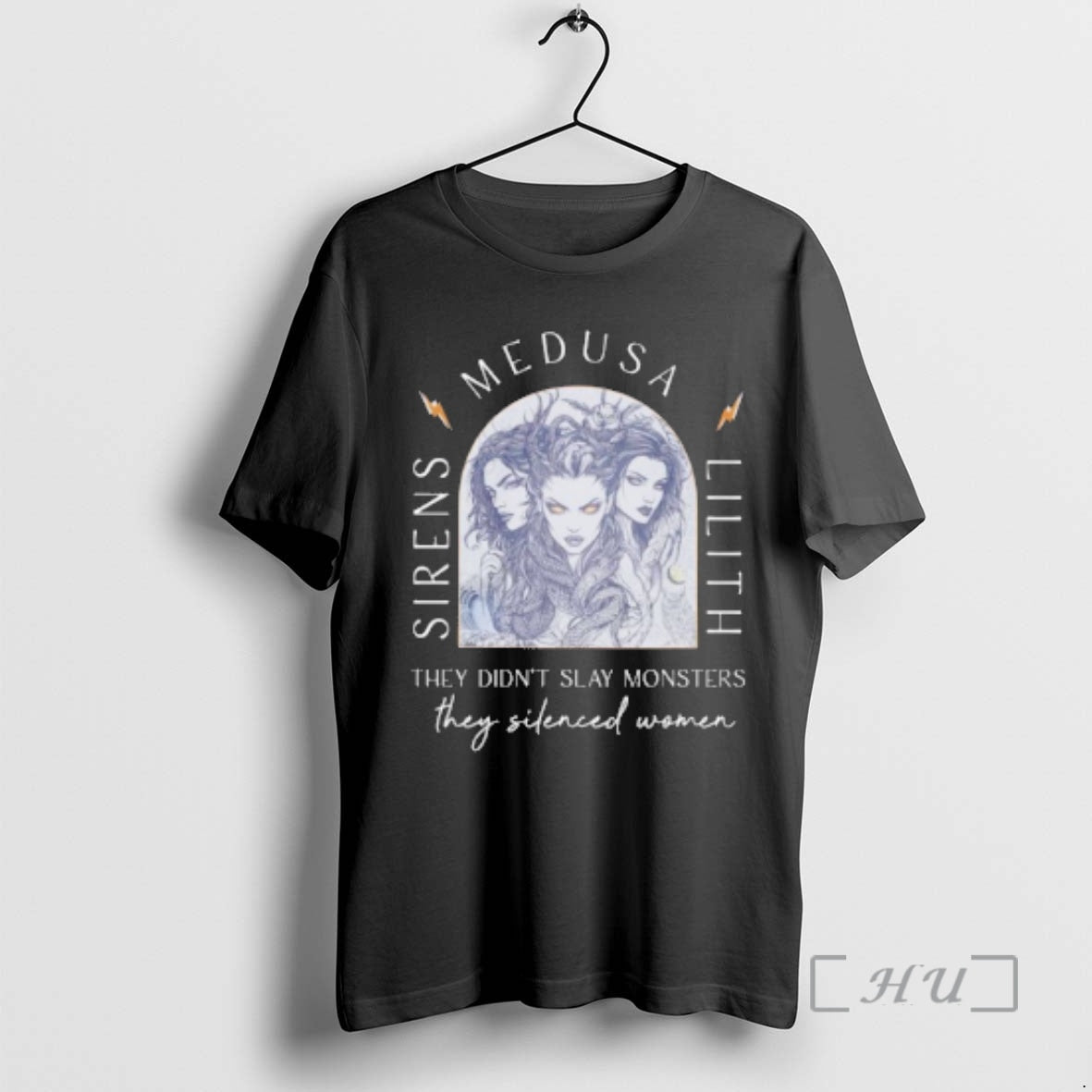 Officials Sirens Medusa Lilith They Didnt Slay Monsters They Silenced Women Premium T Shirts Sweater Hoodie, Sweatshirt