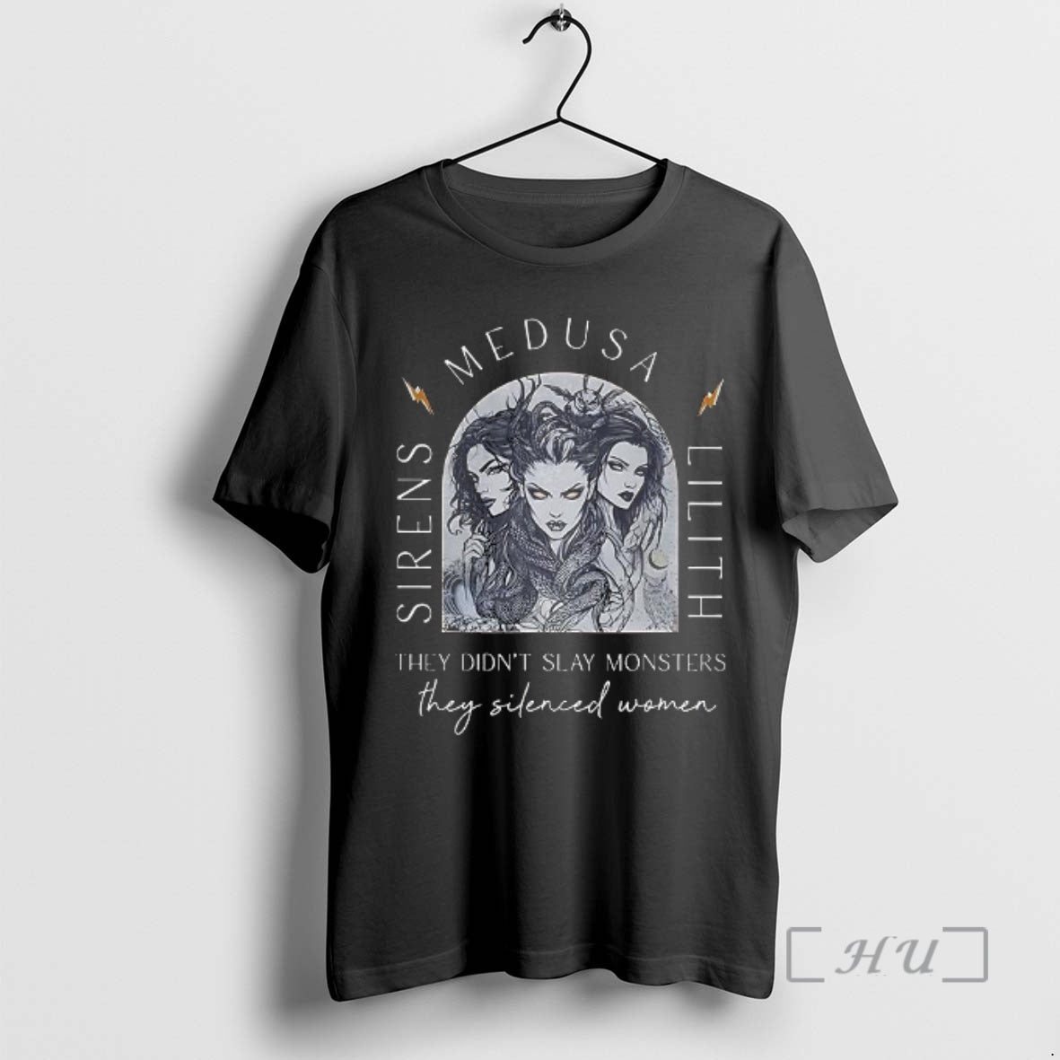 Officials Sirens Medusa Lilith They Silenced Women T-Shirts, Hoodie, Sweatshirt | AU18TeeNovaLab.com