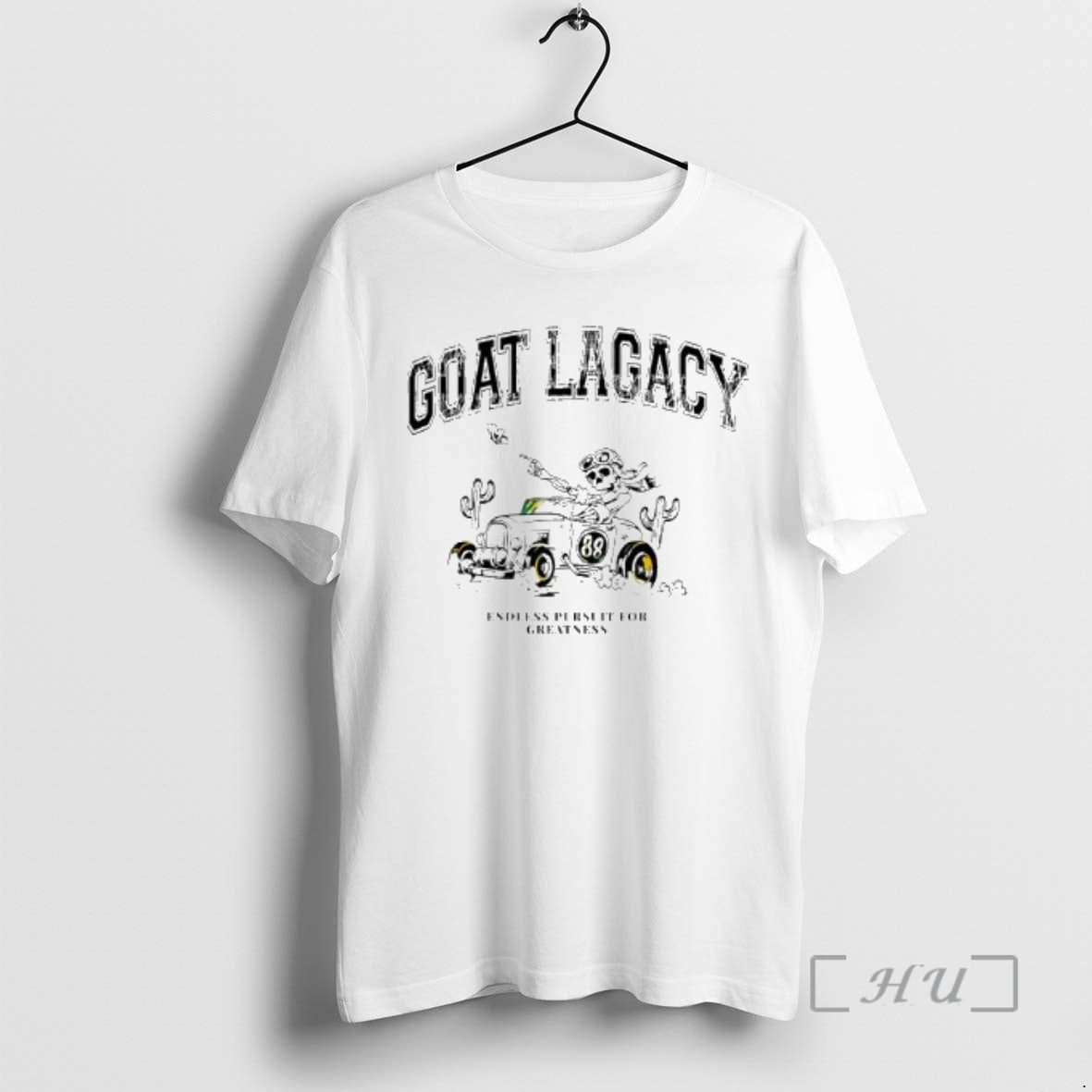 Officials Skeleton 88 Car Goat Lagacy Endless Pursuit For Greatness T-Shirts, Hoodie, Sweatshirt | AU18TeeNovaLab.com