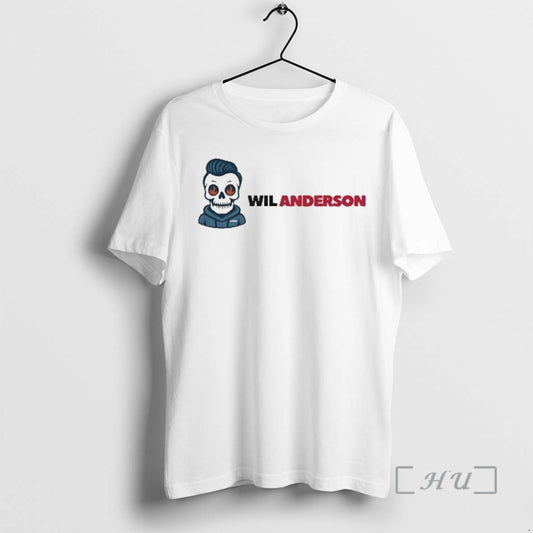 Officials Skeleton Wil Anderson Logo T-Shirts, Hoodie, Sweatshirt | AU18TeeNovaLab.com