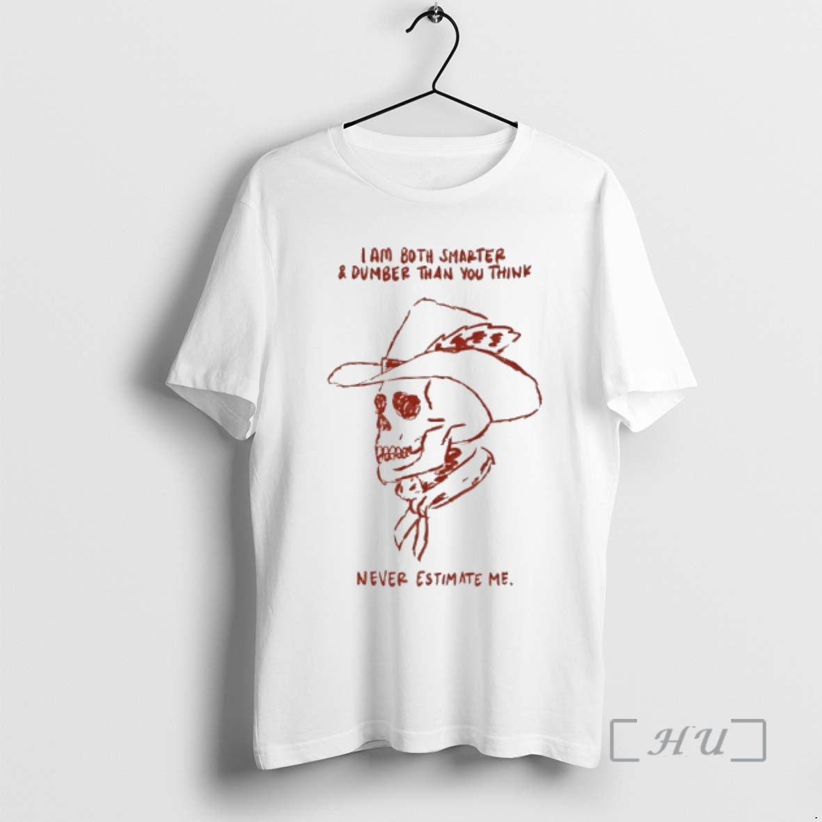 Officials Skull Cowboy I Am Both Smarter And Dumber Than You Think Never Estimate Me T-Shirts, Hoodie, Sweatshirt