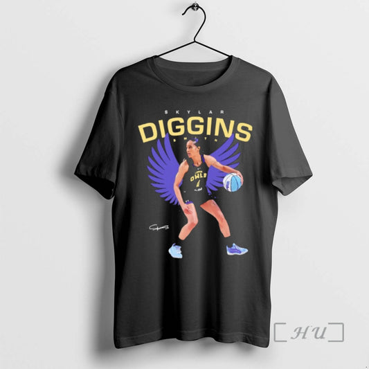 Officials Skylar Diggins Smith Lunar Owls Unrivaled Signature Graphic T-Shirts, Hoodie, Sweatshirt | AU18TeeNovaLab.com