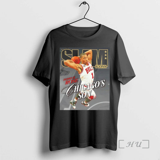 Officials Slam Icons Legend Derrick Rose Chicagos Son 2026 T-Shirts, Hoodie, Sweatshirt | AU18TeeNovaLab.com