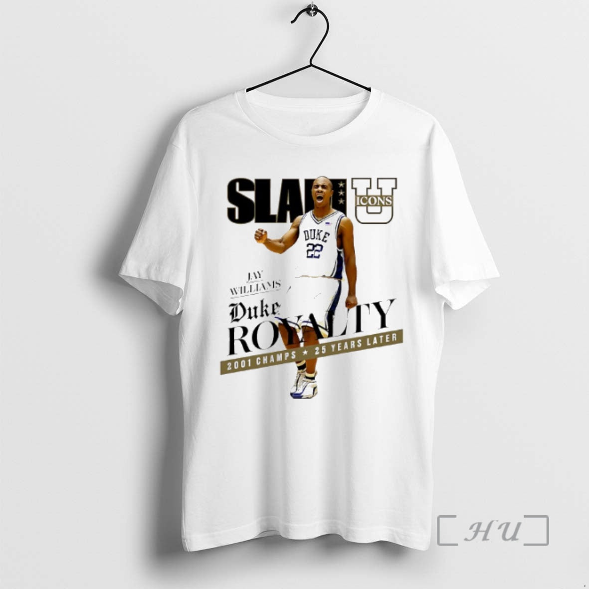 Officials Slam U Icons Jay Williams Team Duke Royalty 2001 Champs 25 Years Later Premium T-Shirts, Hoodie, Sweatshirt