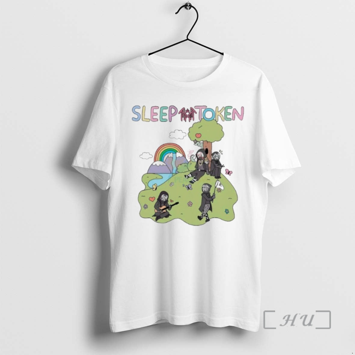 Officials Sleep Token Band Themed Fun Cartoon T-Shirts, Hoodie, Sweatshirt | AU18TeeNovaLab.com