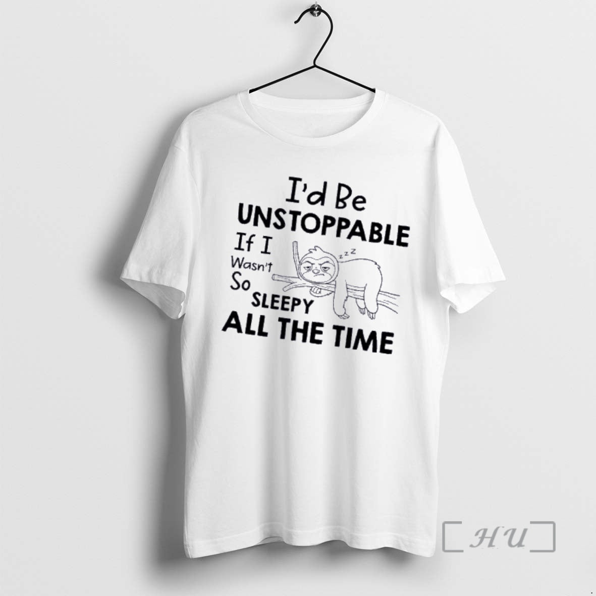 Officials Sloth Id Be Unstoppable If I Wasnt So Sleepy All The Time Premium T-Shirts, Hoodie, Sweatshirt | AU18TeeNovaLab.com