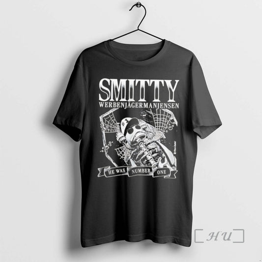 Officials Smitty Werbenjagermanjensen He Was Number One Retro T-Shirts, Hoodie, Sweatshirt | AU18TeeNovaLab.com