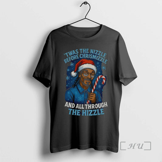 Officials Snoop Dog Twas The Nizzle Before Chrismizzle And All Through The Hizzle Christmas 2025 T-Shirts, Hoodie, Sweatshirt