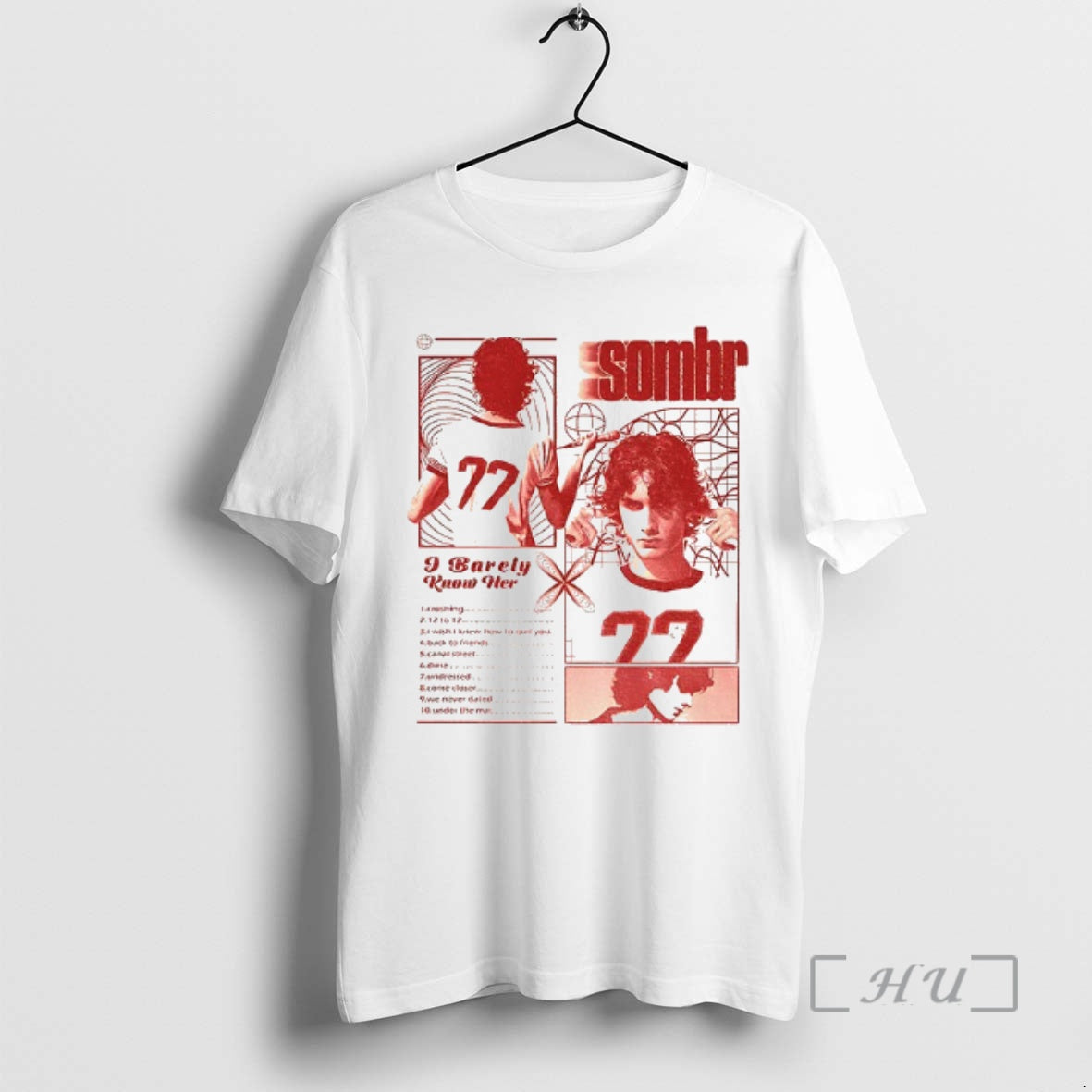 Officials Sombr Tour Music Vintage I Barely Know Her T-Shirts, Hoodie, Sweatshirt | AU18TeeNovaLab.com
