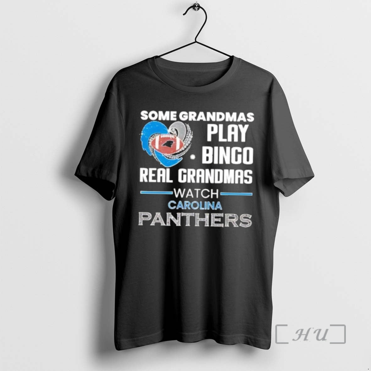 Officials Some Grandmas Play Bingo Real Grandmas Watch Carolina Panthers 2026 Premium T Shirts Sweater Hoodie, Sweatshirt