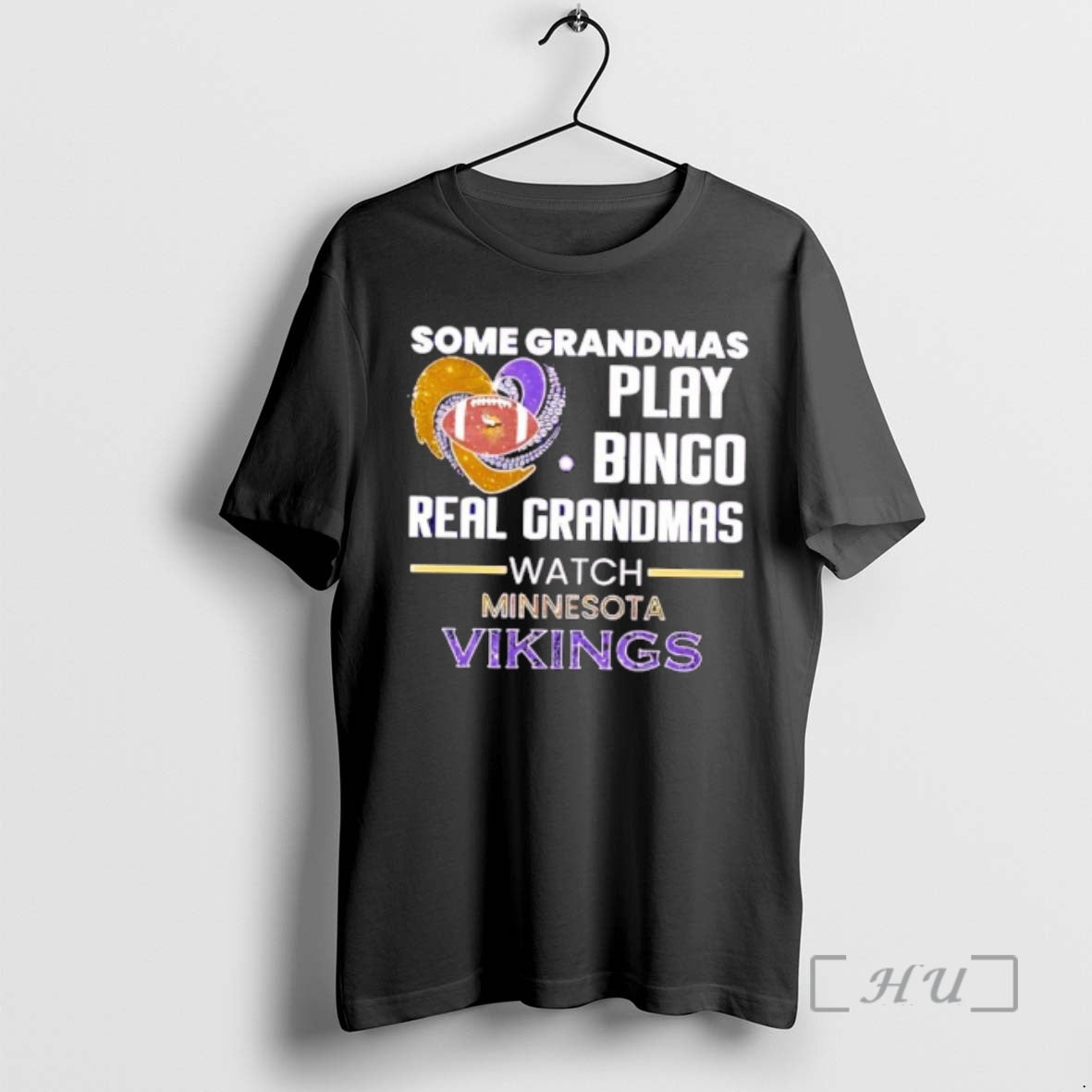 Officials Some Grandmas Play Bingo Real Grandmas Watch Minnesota Vikings 2026 Premium T Shirts Sweater Hoodie, Sweatshirt