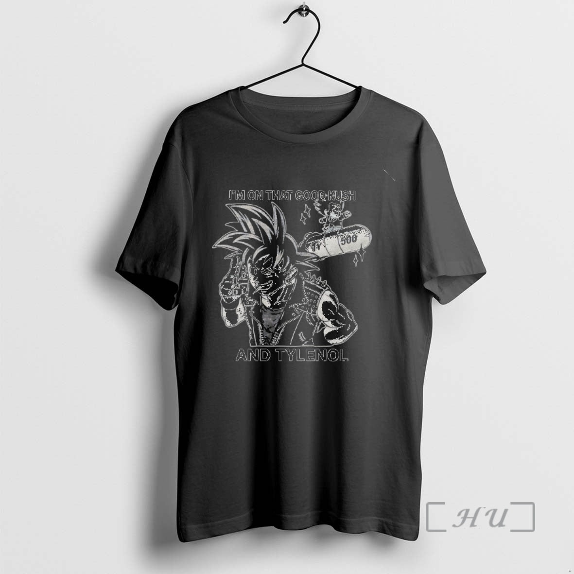 Officials Son Goku And Im On That Good Kush And Tylenol Premium T Shirts Sweater Hoodie, Sweatshirt | AU18TeeNovaLab.com