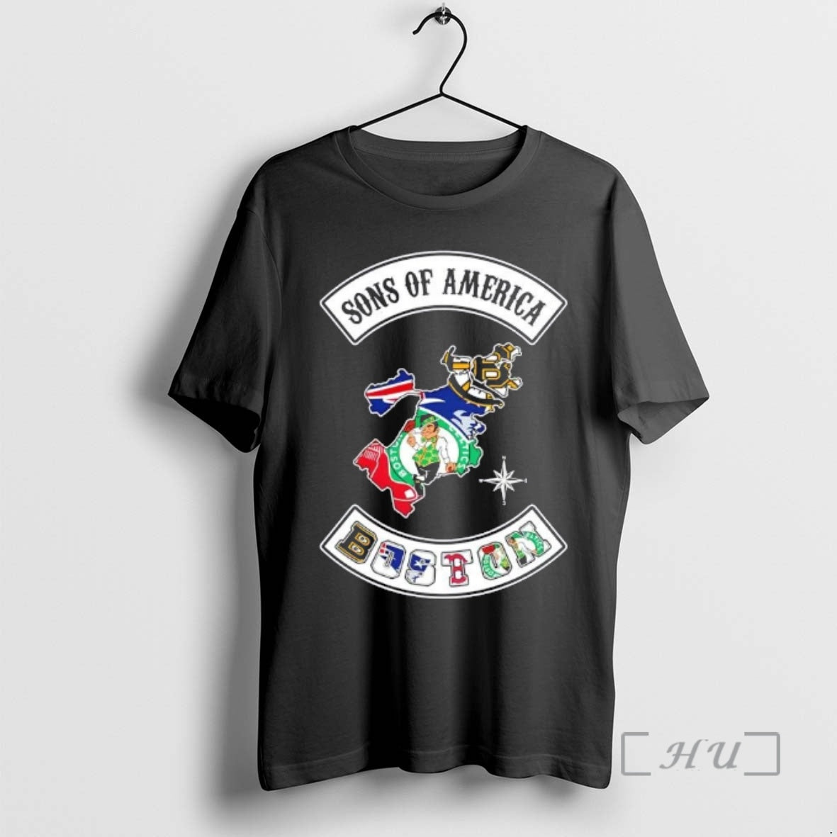 Officials Son Of America Boston Map Sports Logos Combine T-Shirts, Hoodie, Sweatshirt | AU18TeeNovaLab.com