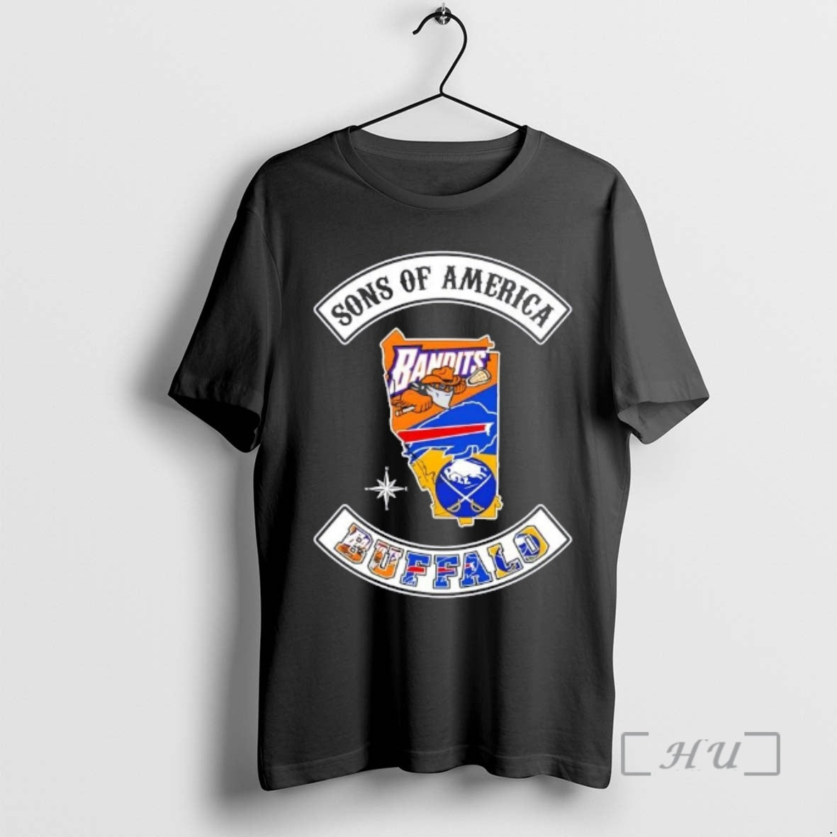 Officials Son Of America Buffalo Map Sports Logos Combine T-Shirts, Hoodie, Sweatshirt | AU18TeeNovaLab.com