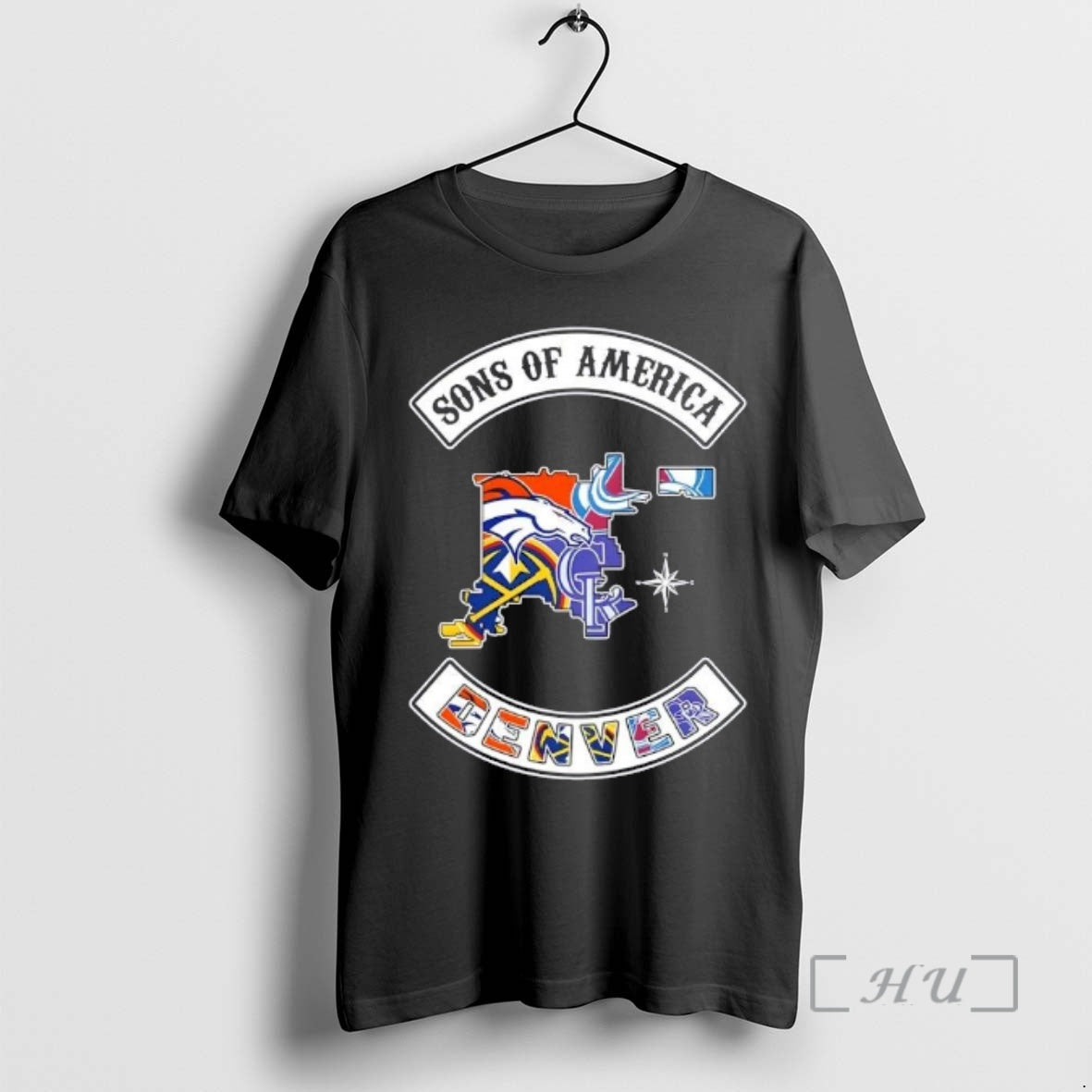 Officials Son Of America Denver Map Sports Logos Combine T-Shirts, Hoodie, Sweatshirt | AU18TeeNovaLab.com