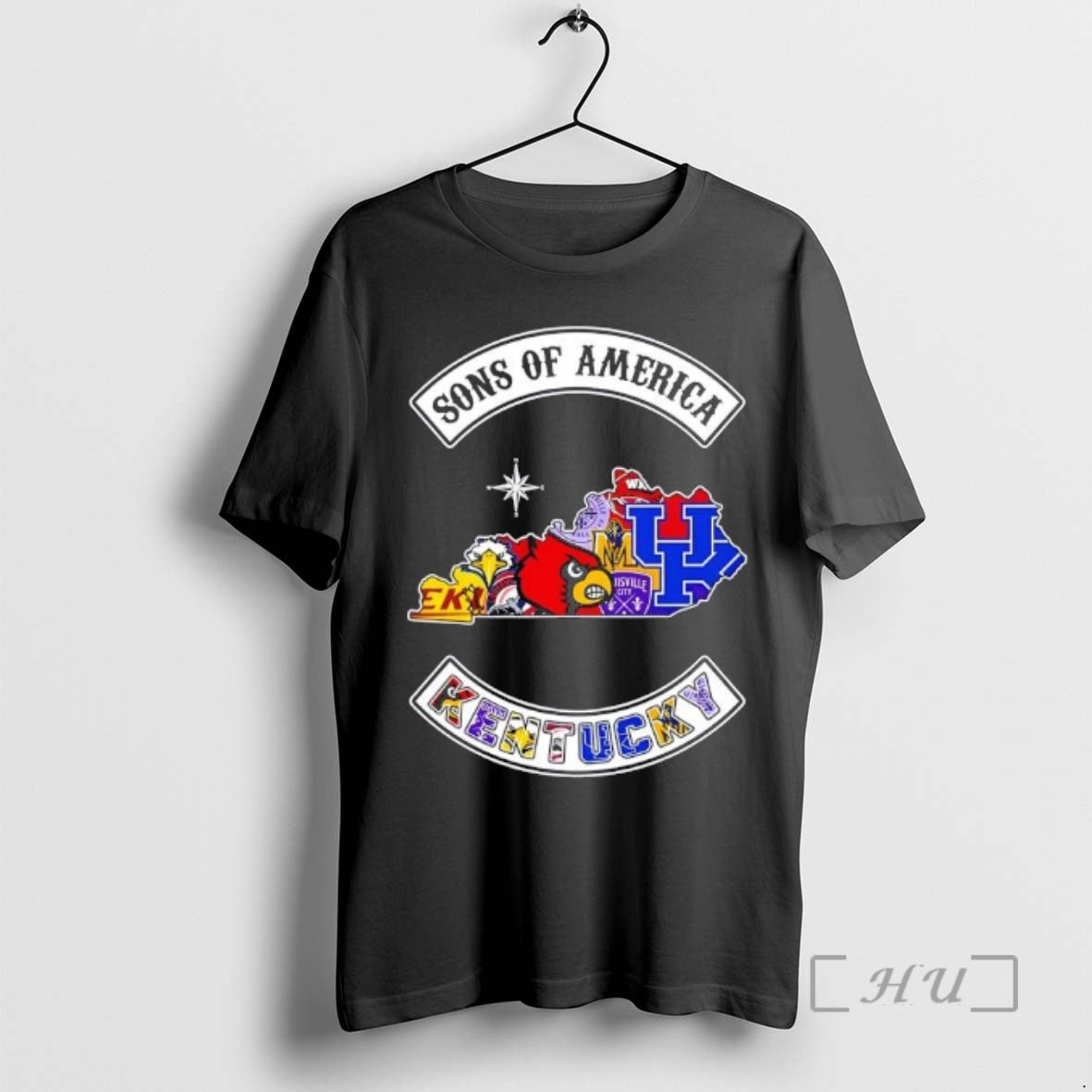 Officials Son Of America Kentucky Map Sports Logos Combine T-Shirts, Hoodie, Sweatshirt | AU18TeeNovaLab.com