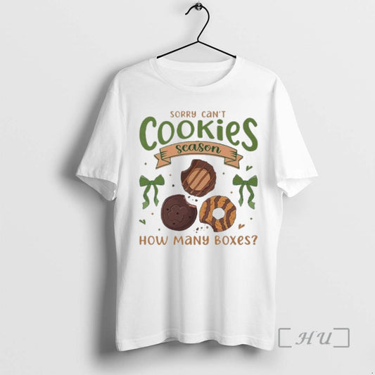 Officials Sorry Cant Cookie Season How Many Boxes T-Shirts, Hoodie, Sweatshirt | AU18TeeNovaLab.com