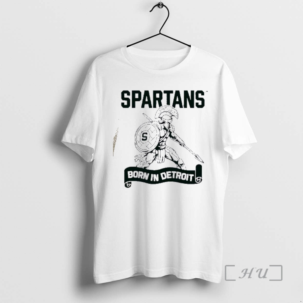 Officials Spartans Born In Detroit T-Shirts, Hoodie, Sweatshirt | AU18TeeNovaLab.com
