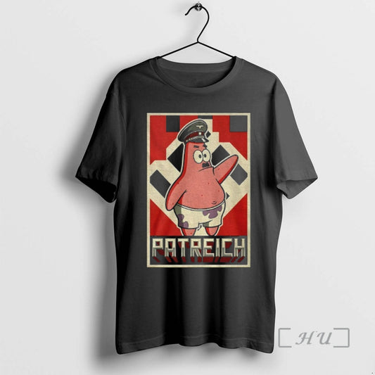 Officials Sponge Patrick Hitler Star Character Graphic T-Shirts, Hoodie, Sweatshirt | AU18TeeNovaLab.com
