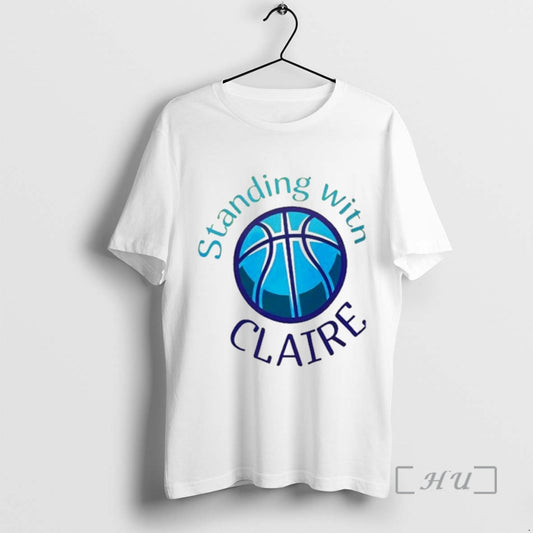 Officials Standing With Claire Ndsu Womens Basketball T-Shirts, Hoodie, Sweatshirt | AU18TeeNovaLab.com