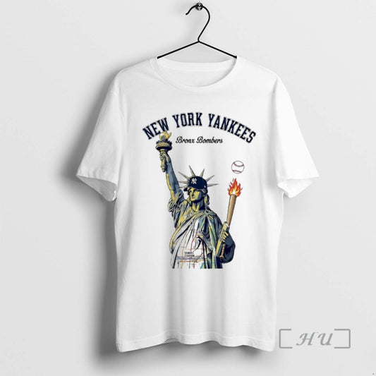 Officials Statue Of Liberty New York Yankees Bronx Bombers T-Shirts, Hoodie, Sweatshirt | AU18TeeNovaLab.com