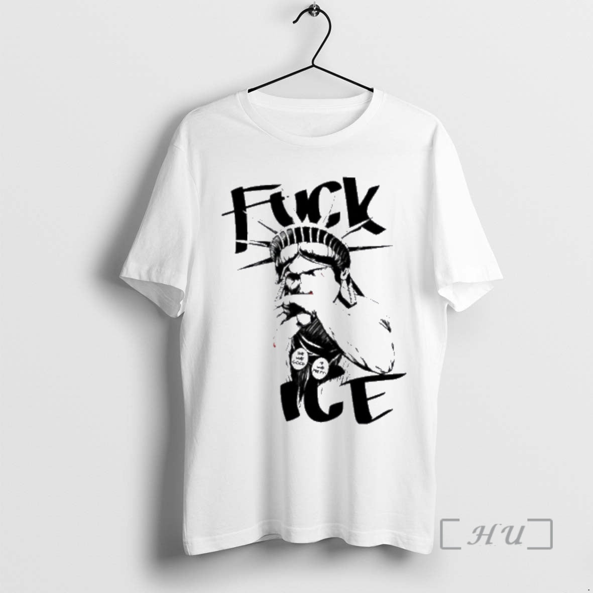 Officials Statue Of Liberty Fuck Ice T-Shirts, Hoodie, Sweatshirt | AU18TeeNovaLab.com
