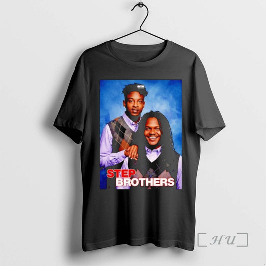Officials Step Brother 21 Savage And Young Nudy In Atlantas Zone 6 Premium T Shirts Hoodie, Sweatshirt | AU18TeeNovaLab.com
