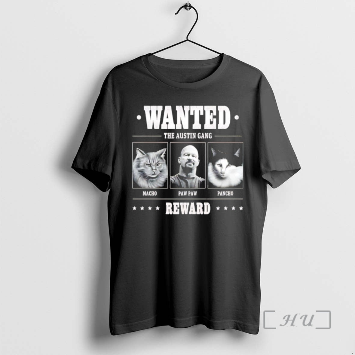 Officials Steve Austin Wanted The Austin Gang T-Shirts, Hoodie, Sweatshirt | AU18TeeNovaLab.com
