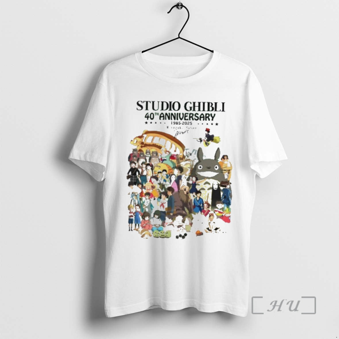 Officials Studio Ghibli 40th Anniversary 1985 2025 Ssgnatures T-Shirts, Hoodie, Sweatshirt | AU18TeeNovaLab.com