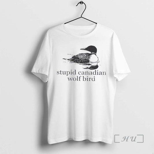 Officials Stupid Canadian Wolf Bird Hockey Romance Lgbt T-Shirts, Hoodie, Sweatshirt | AU18TeeNovaLab.com