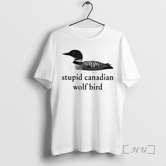 Officials Stupid Canadian Wolf Bird Hockey Romance For Hockey Fan T-Shirts, Hoodie, Sweatshirt | AU18TeeNovaLab.com
