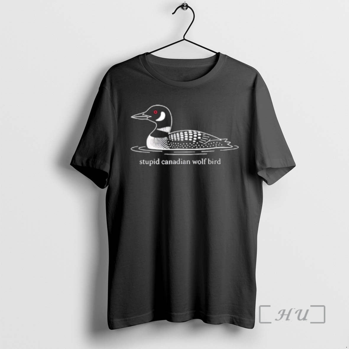 Officials Stupid Canadian Wolf Bird Loon Humor Graphic T-Shirts, Hoodie, Sweatshirt | AU18TeeNovaLab.com