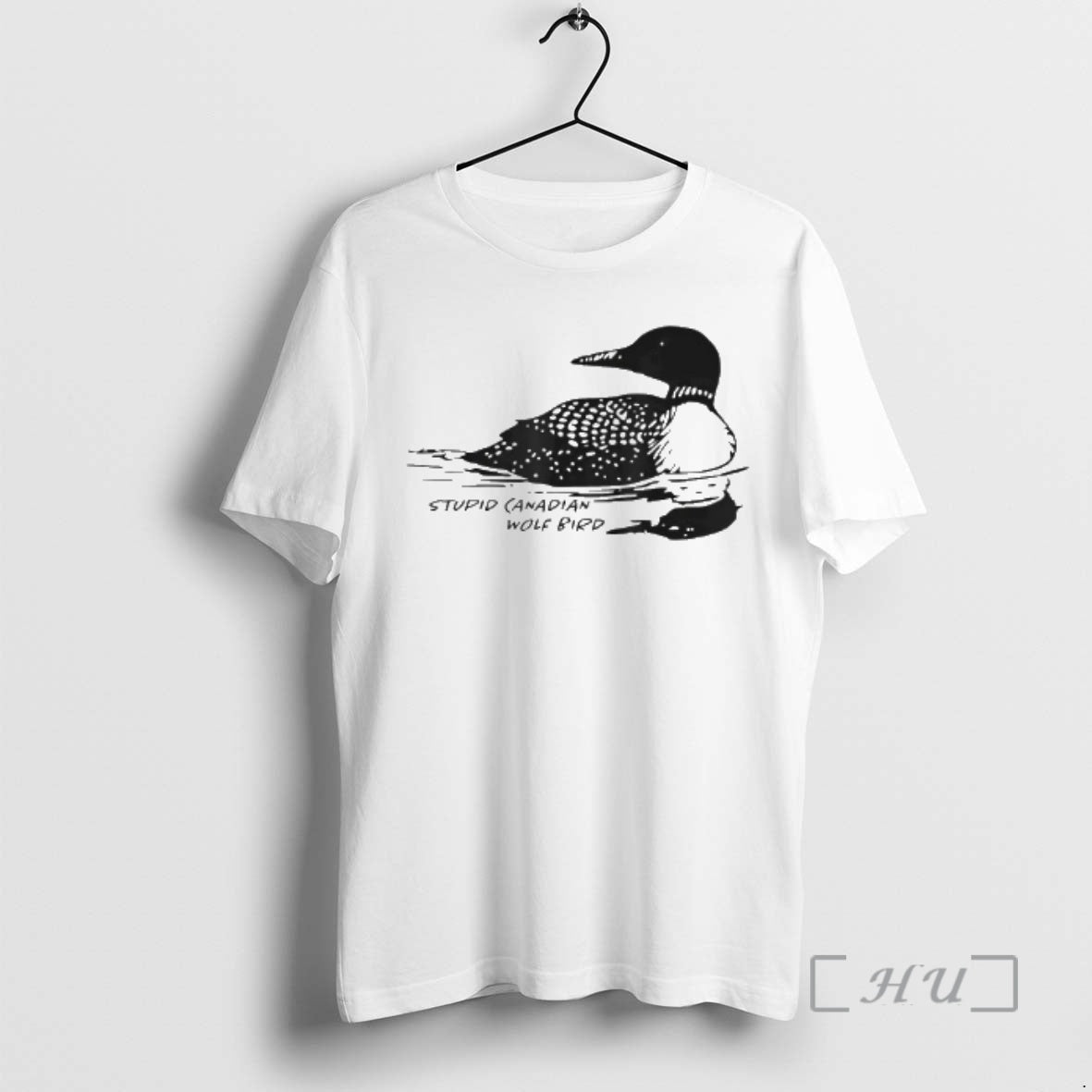 Officials Stupid Canadian Wolf Bird Loon Graphic T-Shirts, Hoodie, Sweatshirt | AU18TeeNovaLab.com