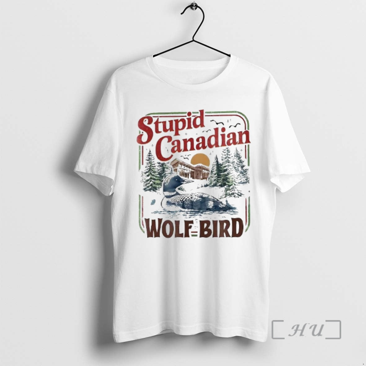 Officials Stupid Canadian Wolf Bird Heated Rivalry Hockey Romance Woman T-Shirts, Hoodie, Sweatshirt | AU18TeeNovaLab.com