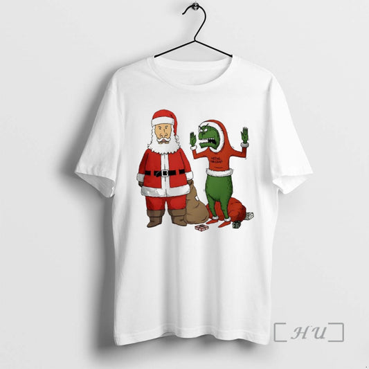 Officials Stupid Santas X Grincholio Parody T-Shirts, Hoodie, Sweatshirt | AU18TeeNovaLab.com