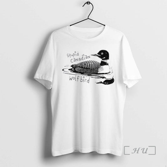Officials Stupid Canadian Wolf Bird Heated Rivalry T-Shirts, Hoodie, Sweatshirt | AU18TeeNovaLab.com