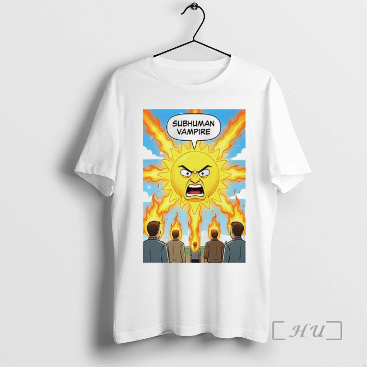 Officials Subhuman Vampire Sun Cartoon T-Shirts, Hoodie, Sweatshirt | AU18TeeNovaLab.com