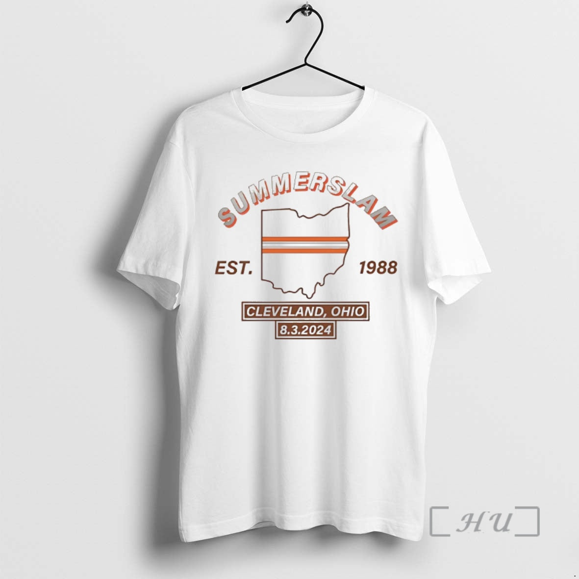 Officials Summerslam Cleveland Ohio Est 1988 T-Shirts, Hoodie, Sweatshirt | AU18TeeNovaLab.com