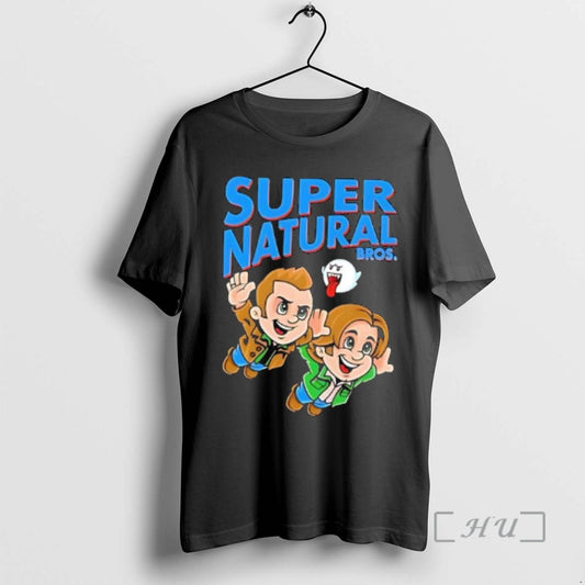 Officials Super Natural Bros Graphic T-Shirts, Hoodie, Sweatshirt | AU18TeeNovaLab.com