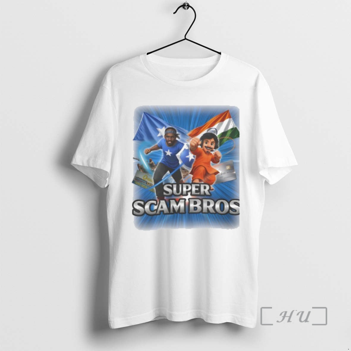 Officials Super Scam Bros Flag T-Shirts, Hoodie, Sweatshirt | AU18TeeNovaLab.com