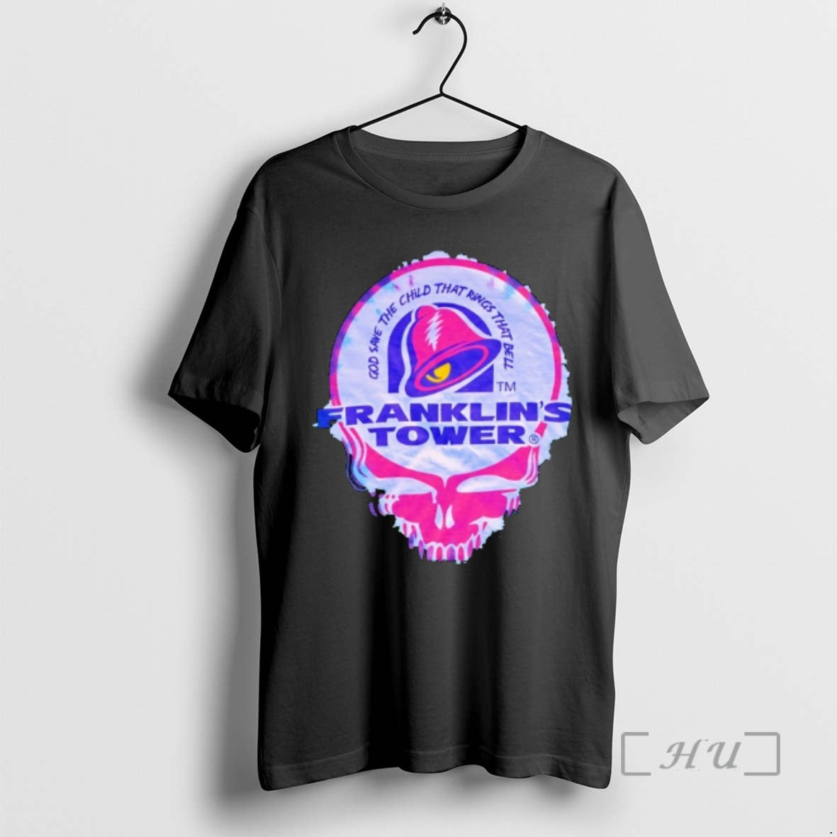 Officials Taco Bell X Steal Your Face Franklins Tower God Save The Child That Rings T-Shirts, Hoodie, Sweatshirt