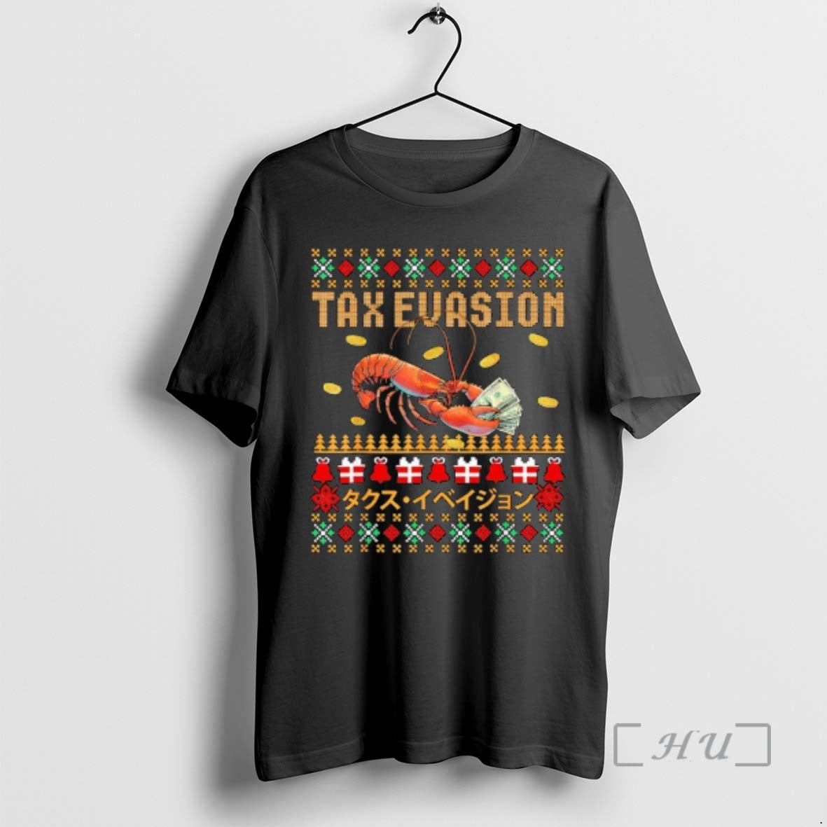 Officials Tax Evasion Lobster Funny Ugly Christmas Xmas T-Shirts, Hoodie, Sweatshirt | AU18TeeNovaLab.com