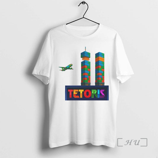 Officials Tetoris 9 11 Twin Towers Parody T-Shirts, Hoodie, Sweatshirt | AU18TeeNovaLab.com