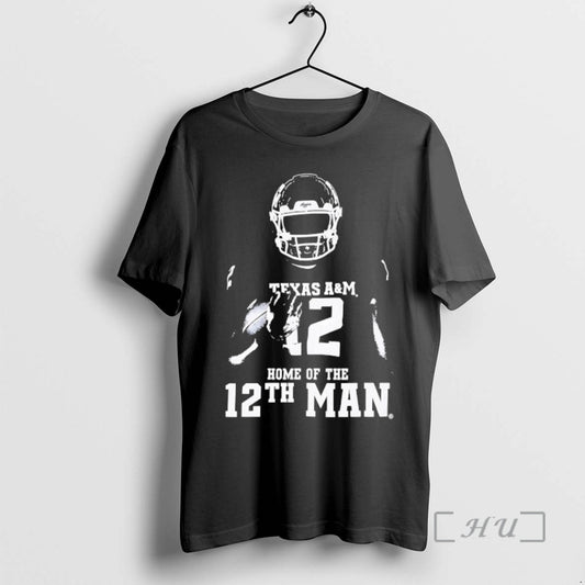 Officials Texas A And M Aggies 12th Man Silhouette T-Shirts, Hoodie, Sweatshirt | AU18TeeNovaLab.com
